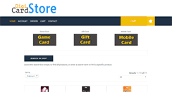 Desktop Screenshot of digicardstore.com
